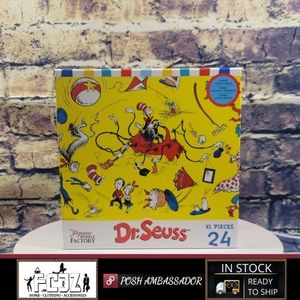 Dr. Seuss The Cat In The Hat 24 XL Piece Puzzle (18" x 12")  With Bonus Poster